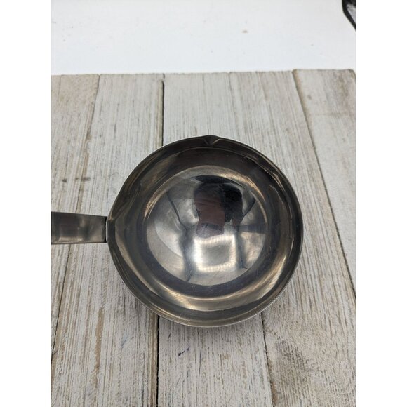 Soup Ladle Black Handle Slotted 11" Good Cooks Metal Chrome - Picture 8 of 8